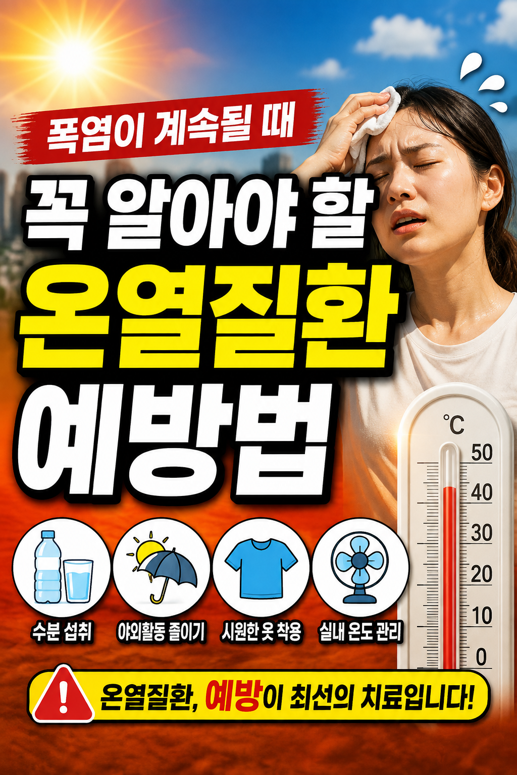 온열질환 예방법 썸네일