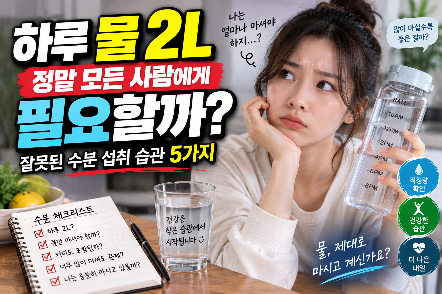 하루 물2L 썸네일이미지