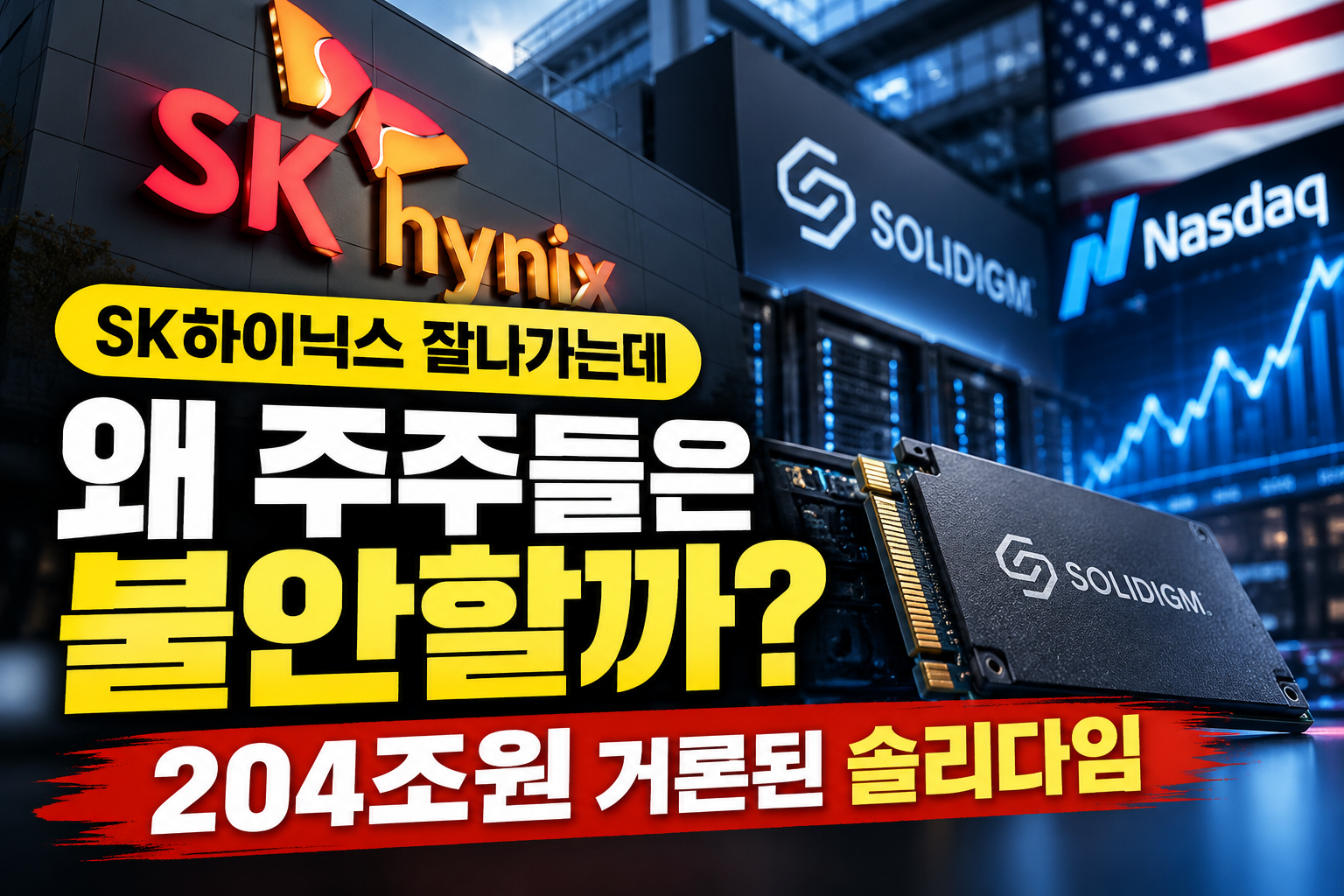 SK하이닉스와 솔리다임, 커지는 불안 썸네일 이미지