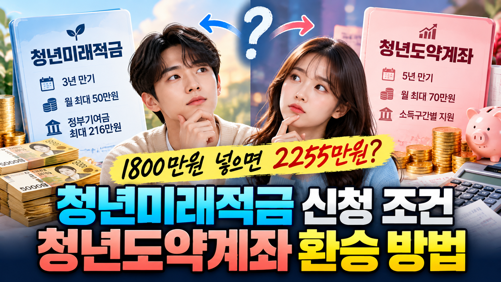 청년 적금, 어떤 선택이 유리할까 썸네일 이미지